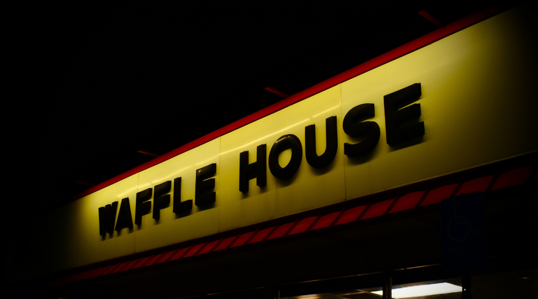 A Waffle House employee lunged over the counter in rage. But what she did next will shock you