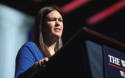 Ron DeSantis and Sarah Huckabee Sanders joined forces with one group that has LGBTQ activists fuming