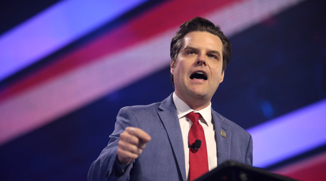 Matt Gaetz is going to war with the establishment in one fight that could change everything
