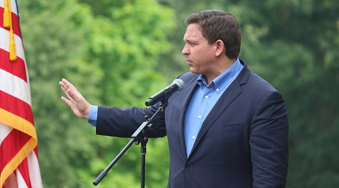 A reporter was destroyed for asking Ron DeSantis one sick question about the hurricane